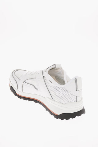 EZ LUXURY Leather and Fabric SIRACUSA Sneakers