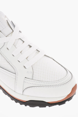 EZ LUXURY Leather and Fabric SIRACUSA Sneakers