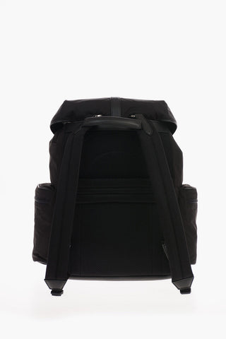EZ LUXURY Backpack with Leather Details