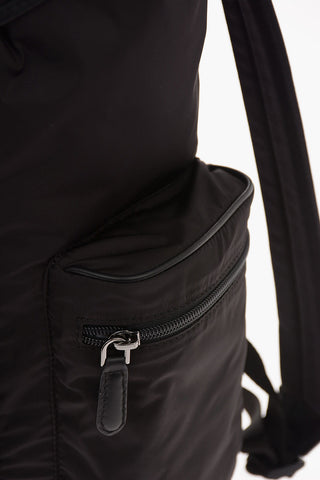 EZ LUXURY Backpack with Leather Details