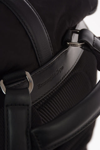 EZ LUXURY Backpack with Leather Details