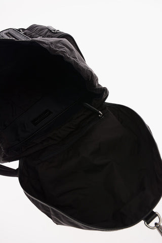 EZ LUXURY Backpack with Leather Details