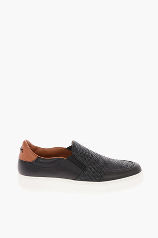 EZ COUTURE Leather Slip On TIZIANO Sneakers