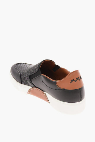 EZ COUTURE Leather Slip On TIZIANO Sneakers