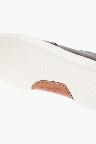 EZ COUTURE Leather Slip On TIZIANO Sneakers