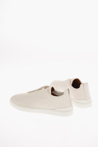 EZ COUTURE Leather TRIPLE STITCH Sneakers