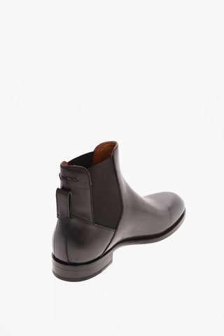 EZ COUTURE Leather Chelsea VIENNA BLAKE Ankle Boots