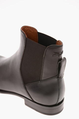 EZ COUTURE Leather Chelsea VIENNA BLAKE Ankle Boots