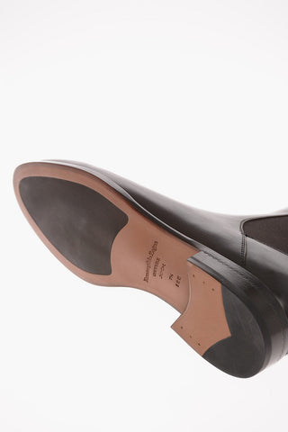 EZ COUTURE Leather Chelsea VIENNA BLAKE Ankle Boots