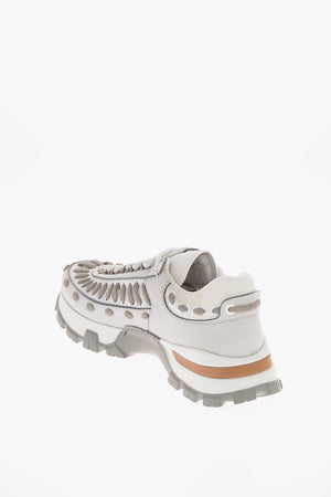 EZ COUTURE Sneakers CLAUDIO in Pelle e Tessuto