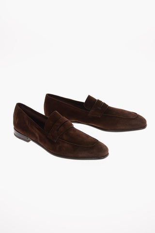 EZ LUXURY Suede Leather L'ASOLA Loafers