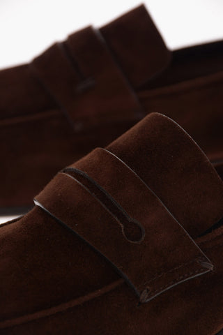 EZ LUXURY Mocassini L'ASOLA in Pelle Scamosciata