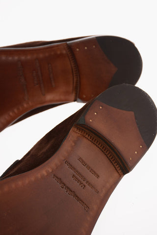 EZ LUXURY Suede Leather L'ASOLA Loafers