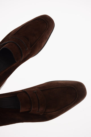 EZ LUXURY Suede Leather L'ASOLA Loafers