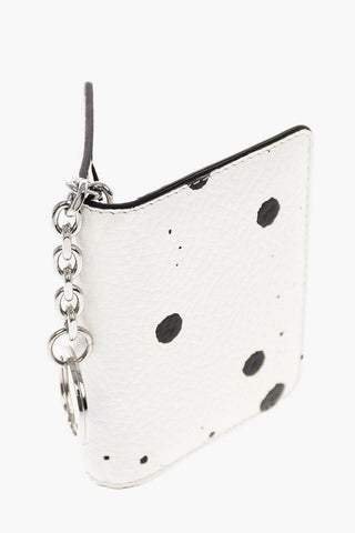 MM11 Porta Carte in Pelle con Effetto Spray