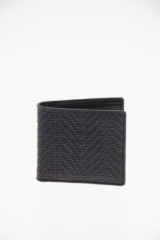 EZ LUXURY Braided Leather Wallet