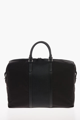 EZ LUXURY Borsa Weekend con Dettagli in Pelle