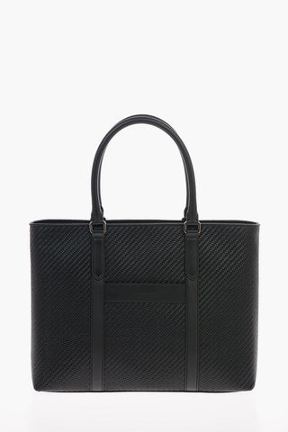 EZ LUXURY Leather Shopper Bag