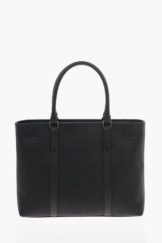 EZ LUXURY Leather Shopper Bag