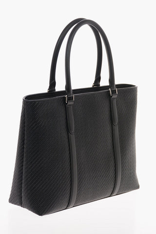 EZ LUXURY Leather Shopper Bag