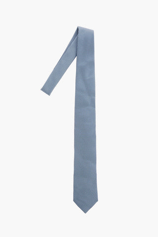 EZ TAILORING Silk Checked Tie