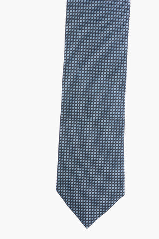 EZ TAILORING Silk Checked Tie