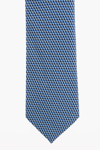 EZ TAILORING Silk Patterned Tie