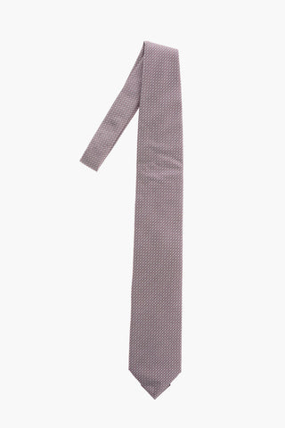 EZ TAILORING Silk Patterned Tie