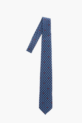 EZ TAILORING Silk Patterned Tie