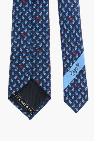 EZ TAILORING Silk Patterned Tie