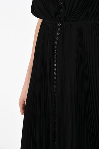 Accordion Empire Dress with Petticoat