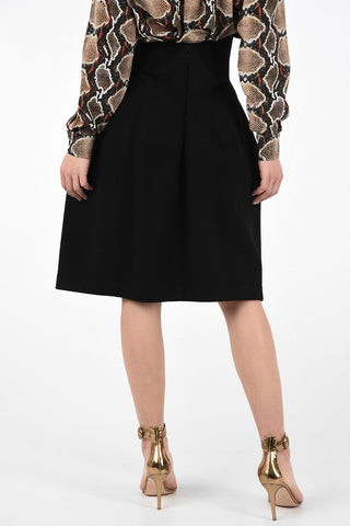Wool and Cashmere Bustier Skirt
