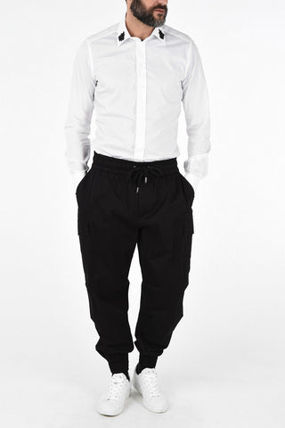 Utility Joggers with Elastic Ankle Band