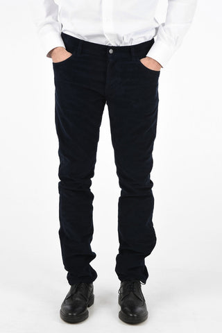 Corduroy Pants with Belt Loops 