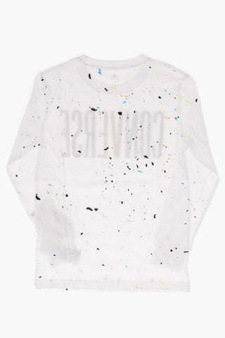 Painted Effect Long Sleeve T-shirt