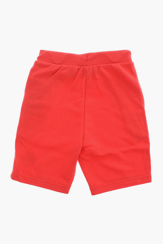 Shorts in Felpa con Elastico in Vita