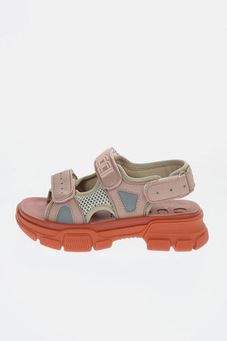Sandalo con Chiusura in Velcro