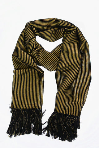250x65cm Lurex Scarf with Fringed