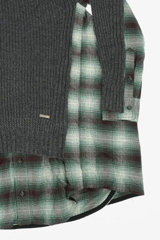 Flared Shirt Dress