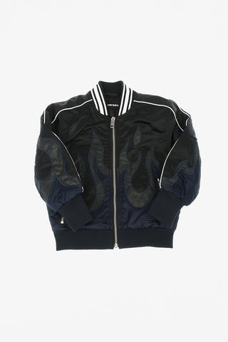 Embroidered JHELL Bomber