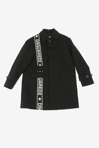 Coat with Hidden Buttons