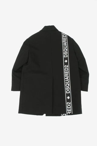 Coat with Hidden Buttons
