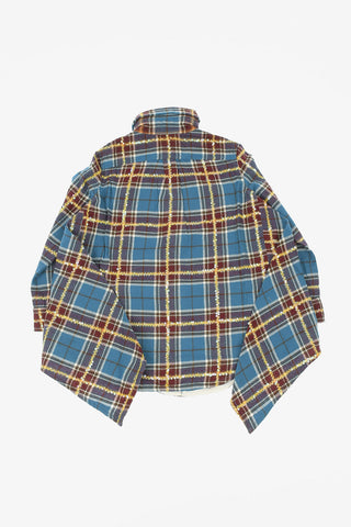 Checked Shirt with Sequins
