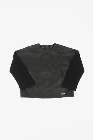 Blusa in Ecopelle