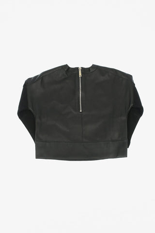 Blusa in Ecopelle
