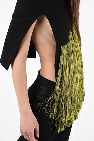 unstructured HOT & SPECIAL Top with Fringes