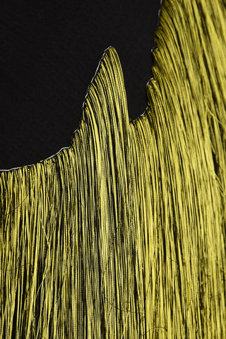 unstructured HOT & SPECIAL Top with Fringes