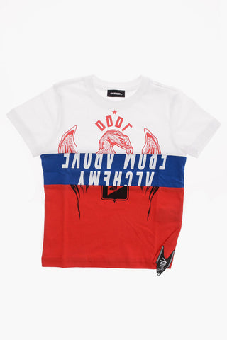 T-Shirt TJUSTA1 in Cotone con Stampa