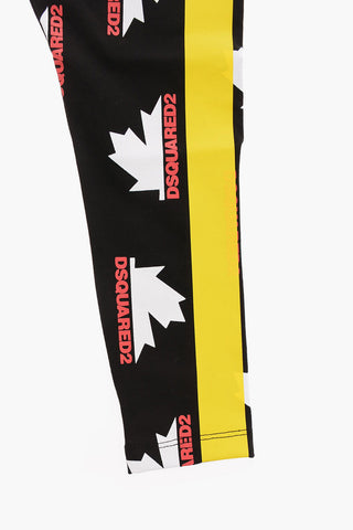 Leggings con Stampa Logo