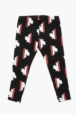 Leggings con Stampa Logo